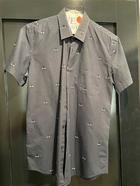 fendi button down shirt short sleeve|Fendi jeans sale.